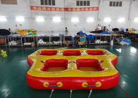 4 + Riders Commercial Grade Rental Pvc Crazy Towable Ski Tube For Water Sport