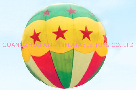 Attractive star pattern inflatable helium balloon